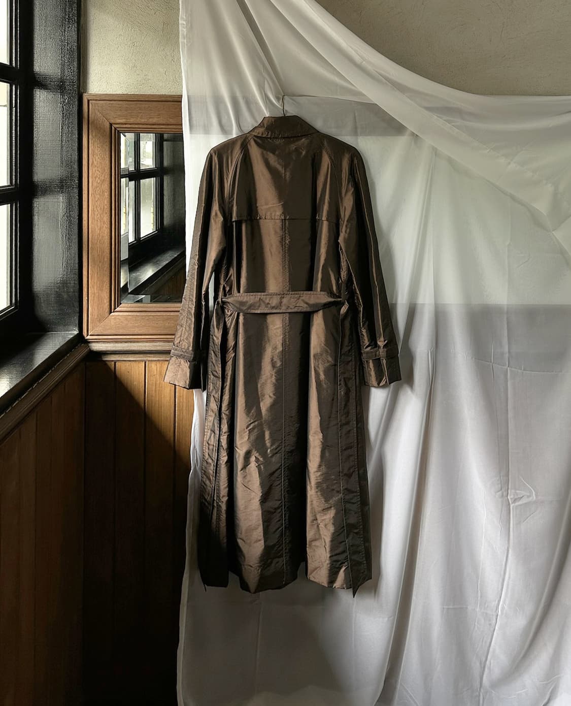 JPV nylon belted trench coat 상품이미지6