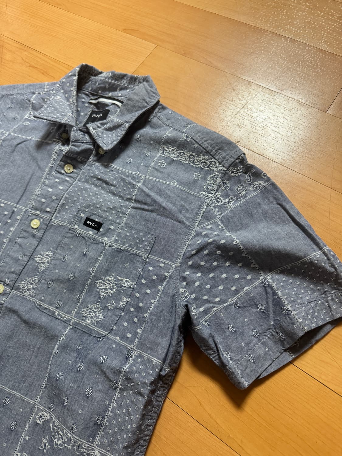 RVCA 루카 (서프 브랜드) 하프셔츠 상품이미지3
