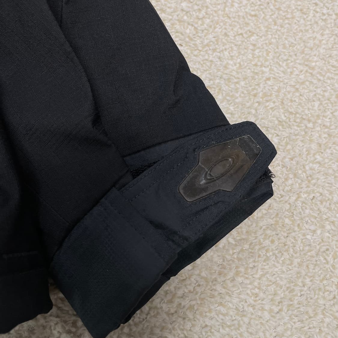오클리 Oakley 00s 아카이브 써클 로고 후드 점퍼 자켓 블랙  상품이미지9