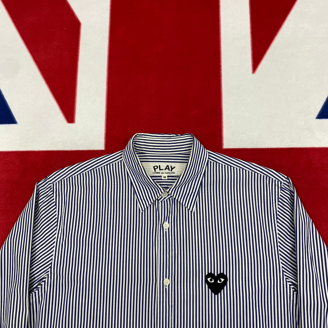 꼼데 스트라이프 셔츠 M  상품이미지3