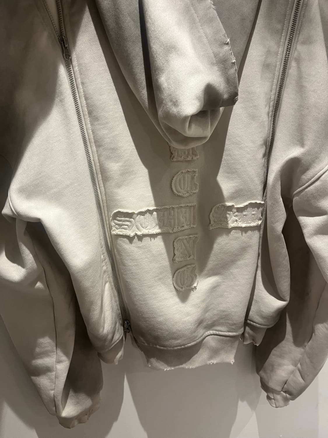 스키즘인듀싱-ASSEMBLY ZIP HOODIE GREY 상품이미지3