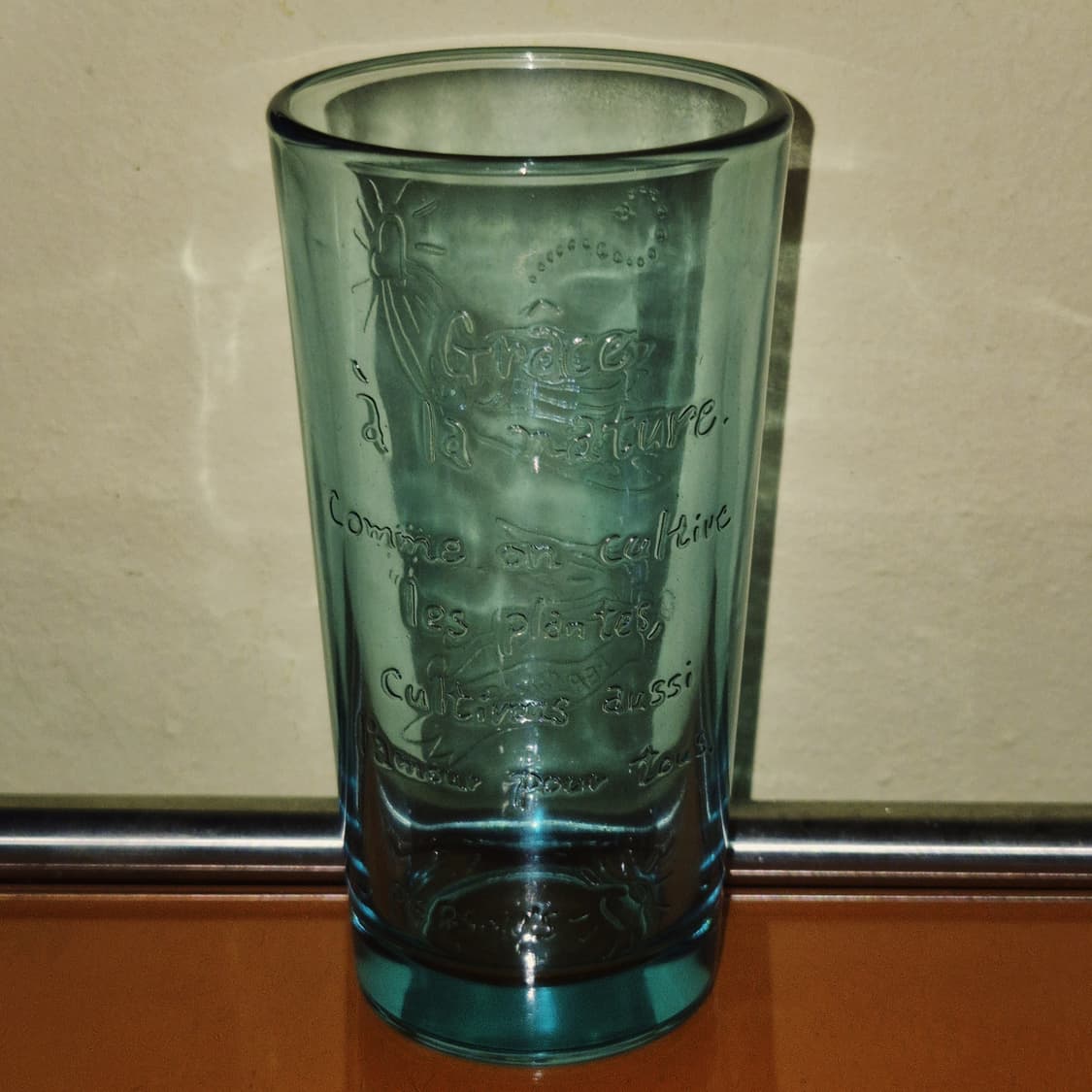 90s 파슨스 에메랄드 천사 글라스 1p 상품이미지6