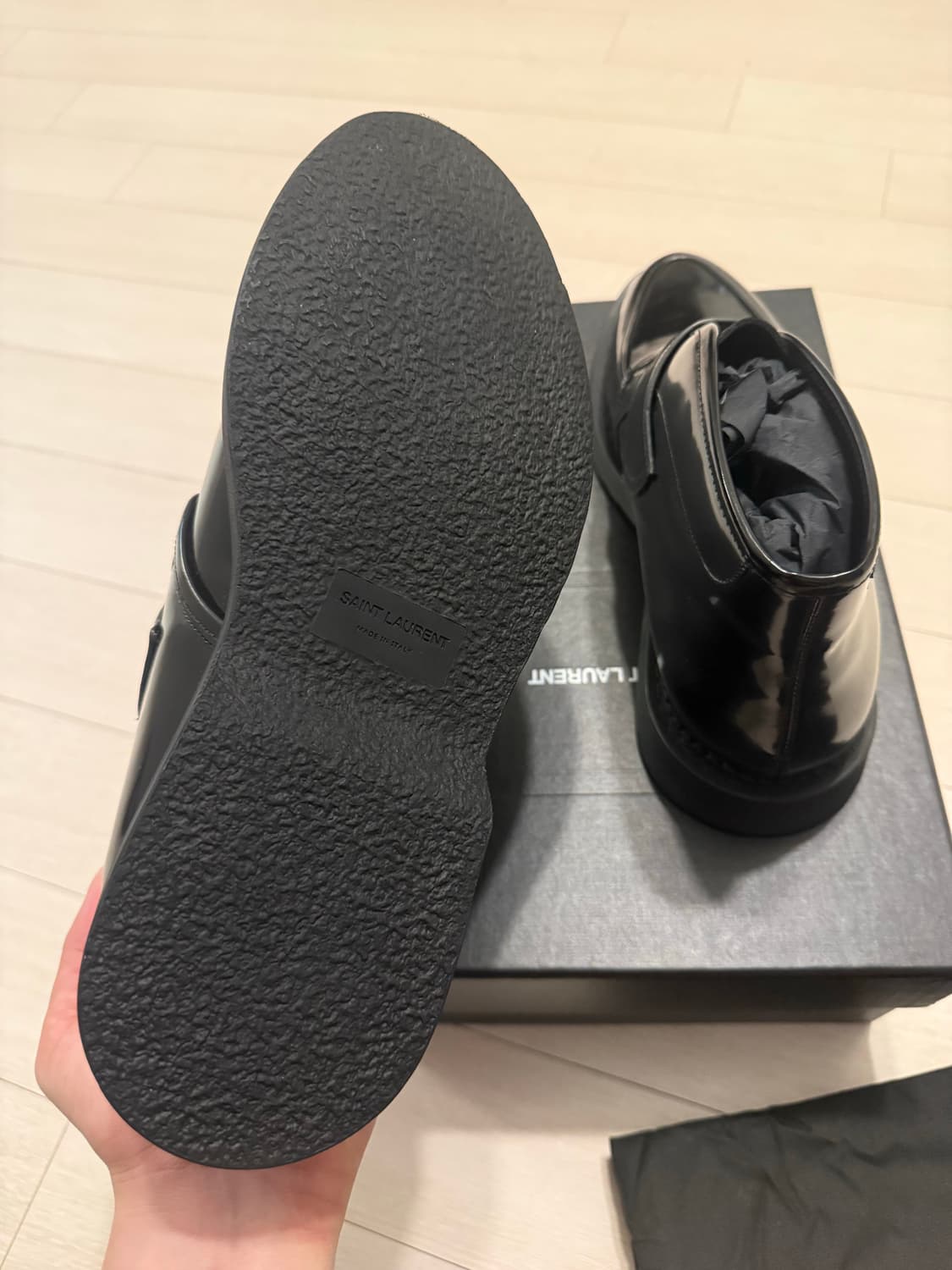 생로랑 SAINT LAURENT 테디 몽크 스트랩 부츠  상품이미지5