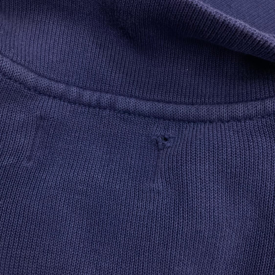 폴로 랄프 로렌 네이비 컬러 스몰 포니 하프 집업 니트 상품이미지4