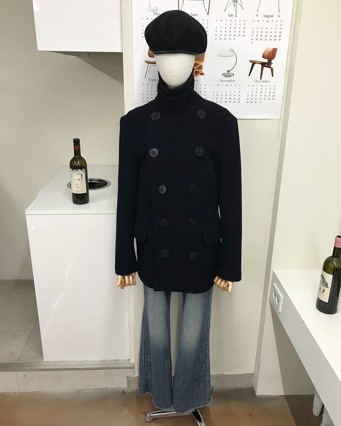 폴로 울 더블 피코트 상품이미지9