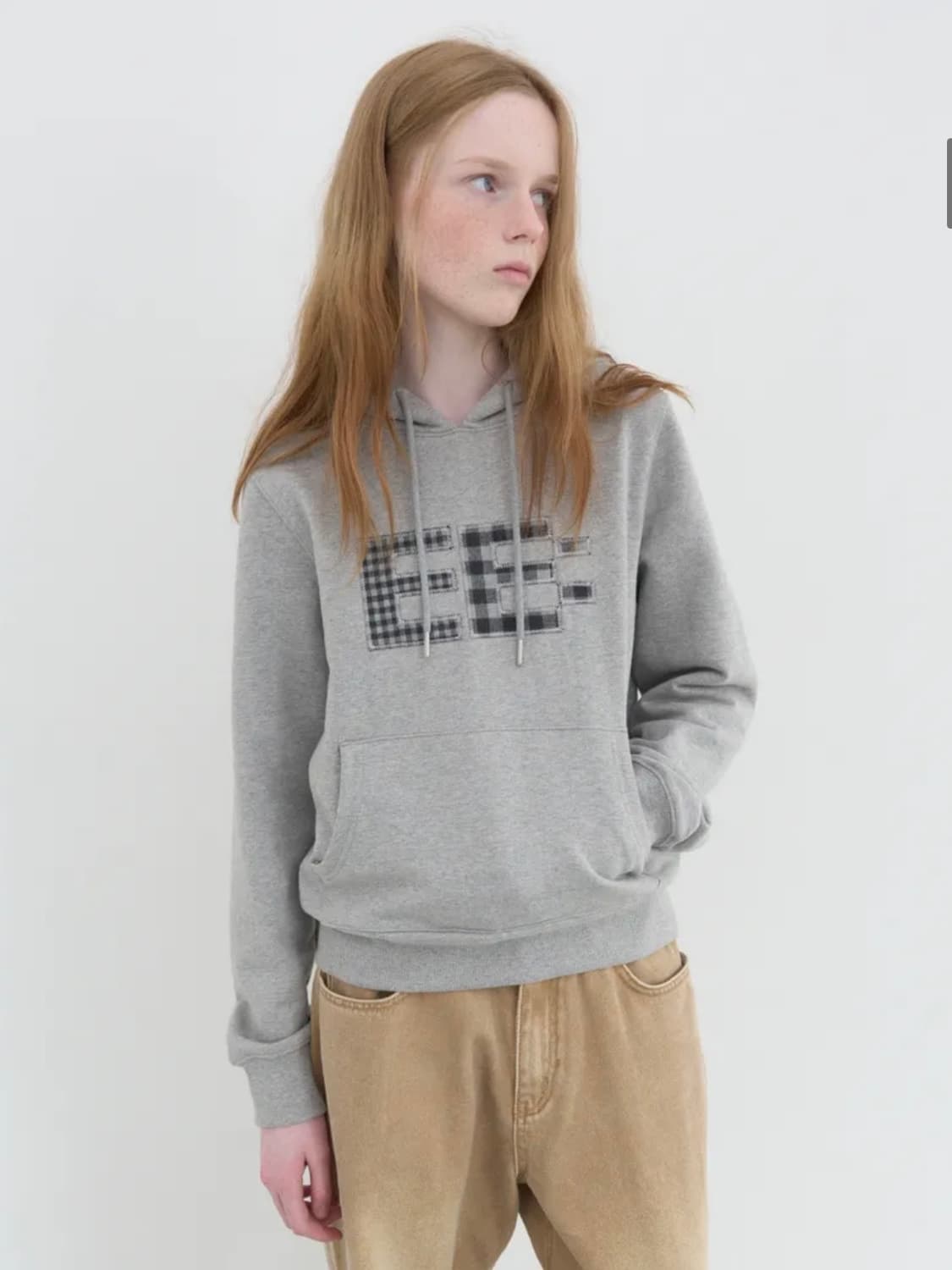 엔조블루스 픽셀 로고 후디 상품이미지1