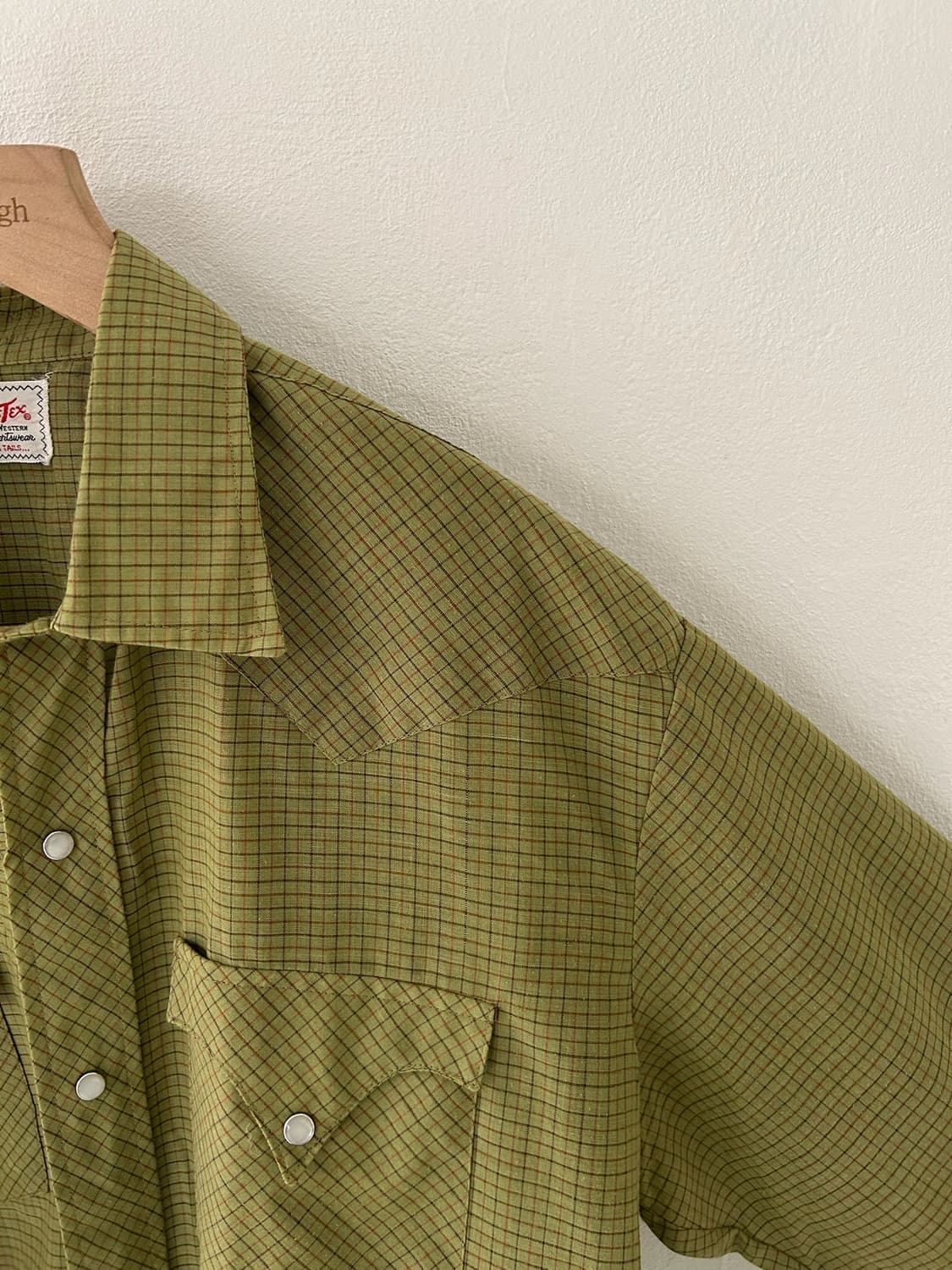 60-70's Tem-Tex Western Sportswear Green 상품이미지3