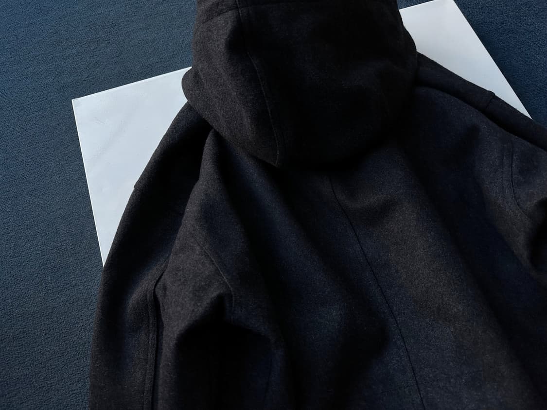 Wool rayon melton loose mounta 상품이미지4