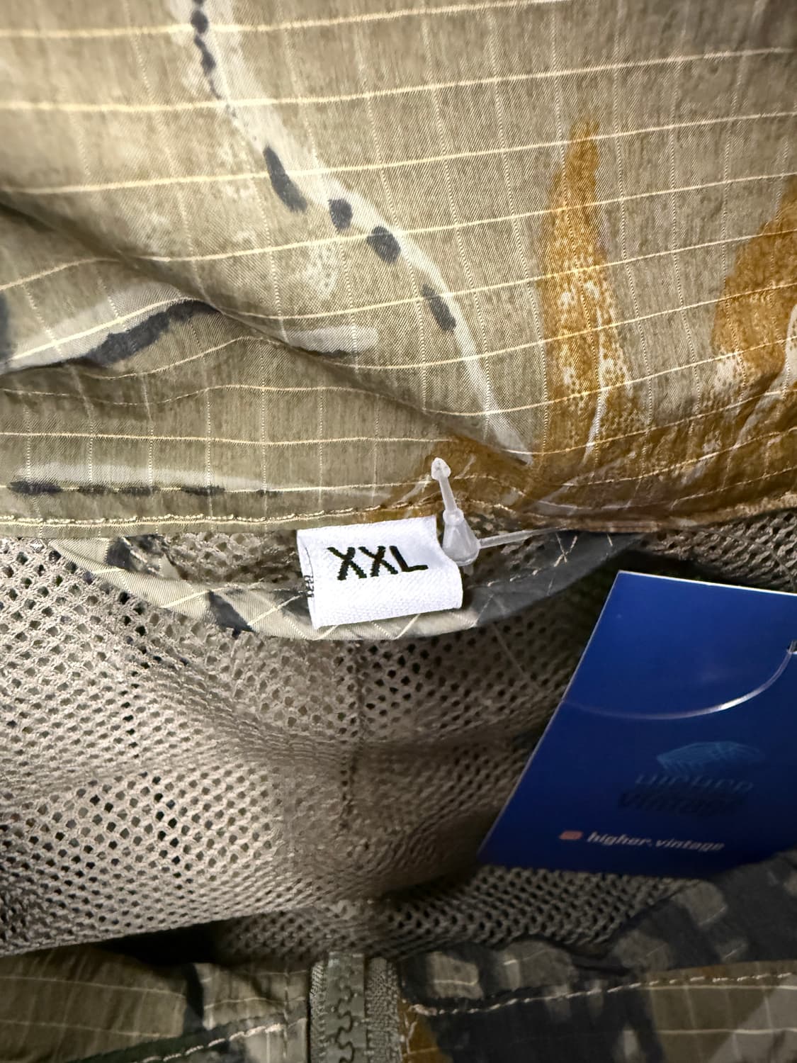 빈티지 리얼트리 스타일 나일론 바람막이 자켓 XXL 상품이미지7