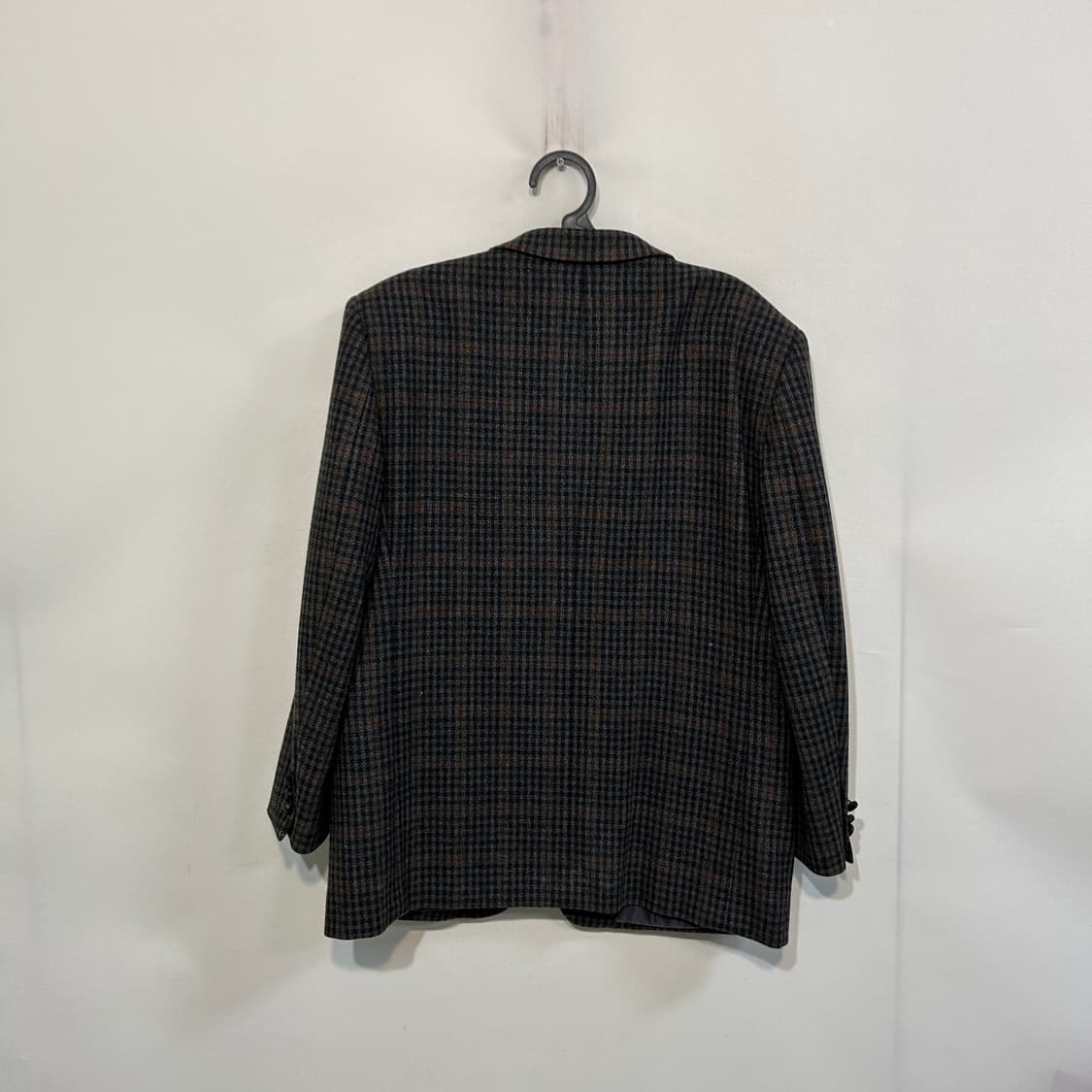 닥스 남성 모직 체크 자켓 100  상품이미지3