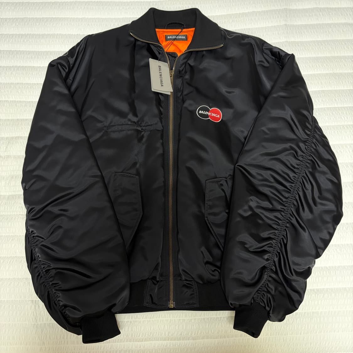 발렌시아가 마스터 로고 봄버 자켓 44 상품이미지3