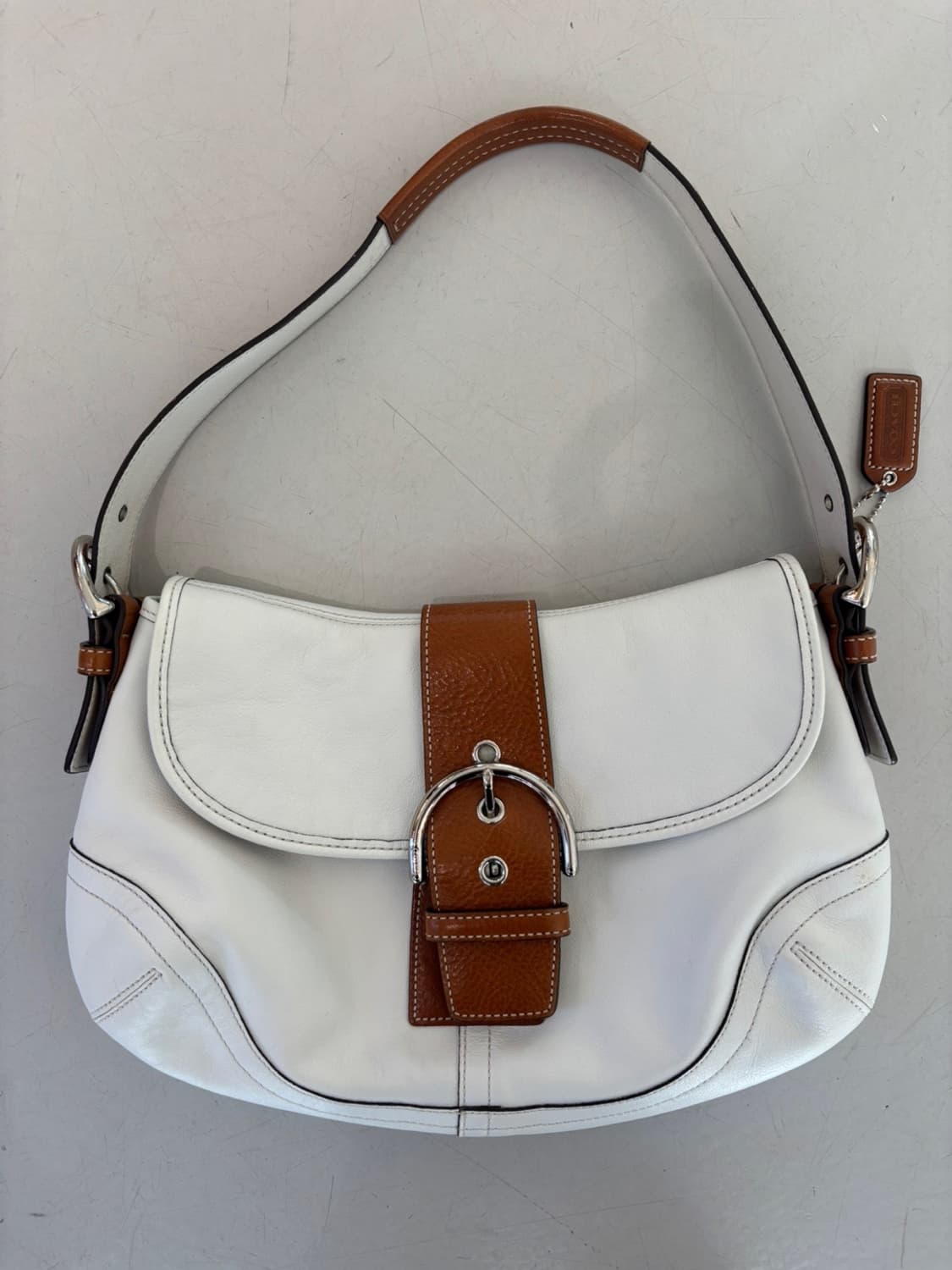 Old Coach Leather Bag 상품이미지2