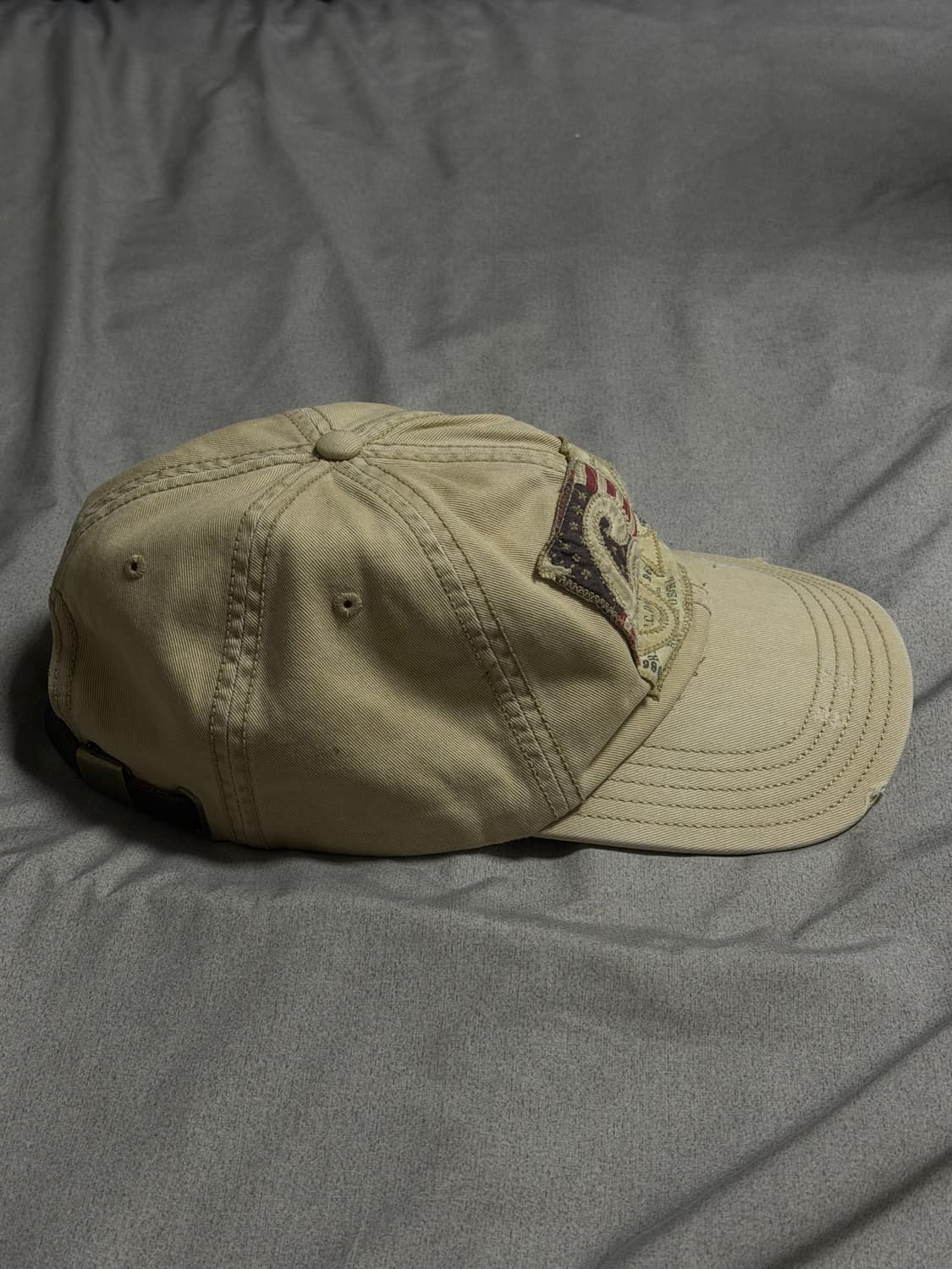 레어 빈티지 폴로진스 USA 플래그 패치 볼캡 상품이미지5