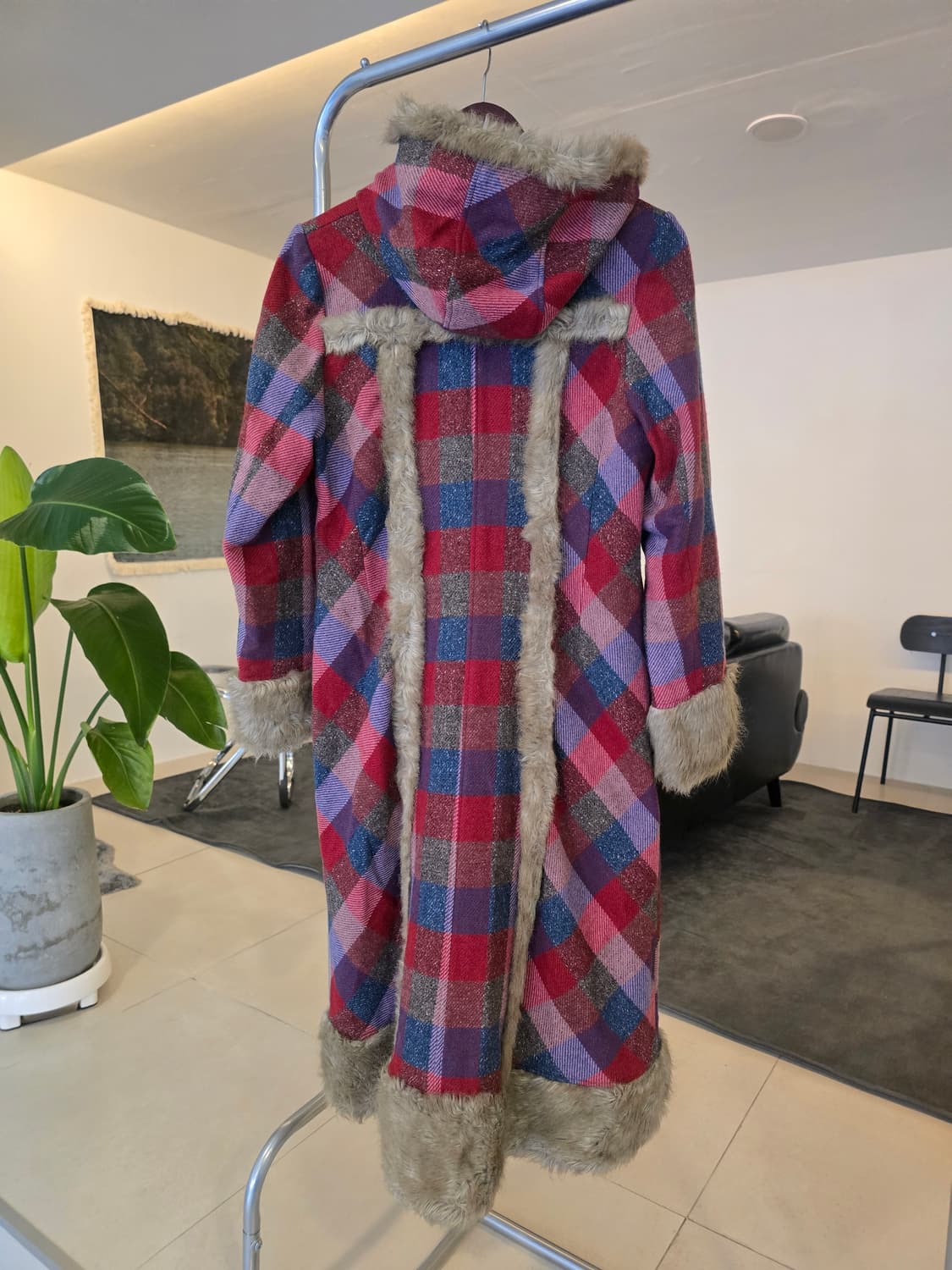 BETtY'S  BLUE  퍼 트리밍코트 상품이미지3