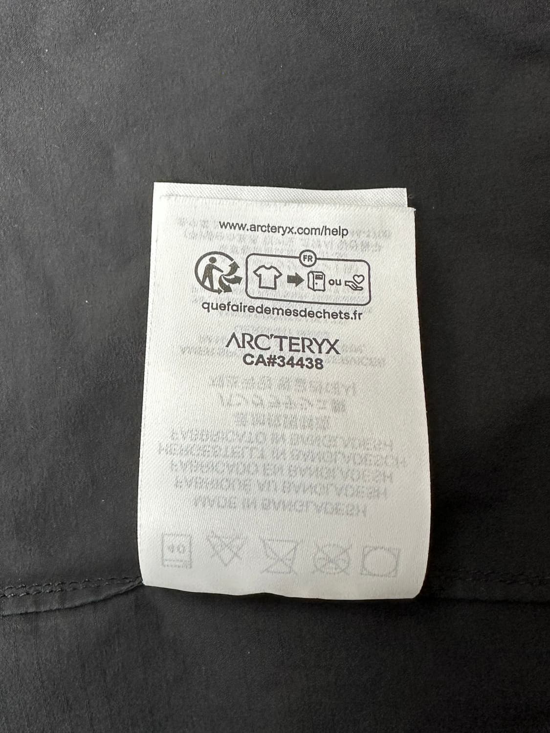 [XL] 정품 아크테릭스 스쿼미시 후디 블랙 상품이미지8