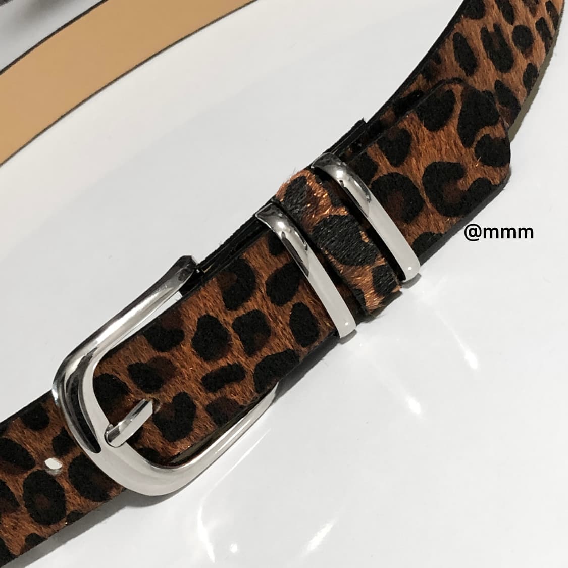범 레오파드 호피 송치 벨트🐆 상품이미지9