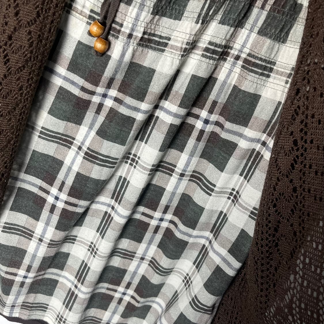 [JPN] 빈티지 모리걸 바선생 레이어드 가디건 상품이미지4