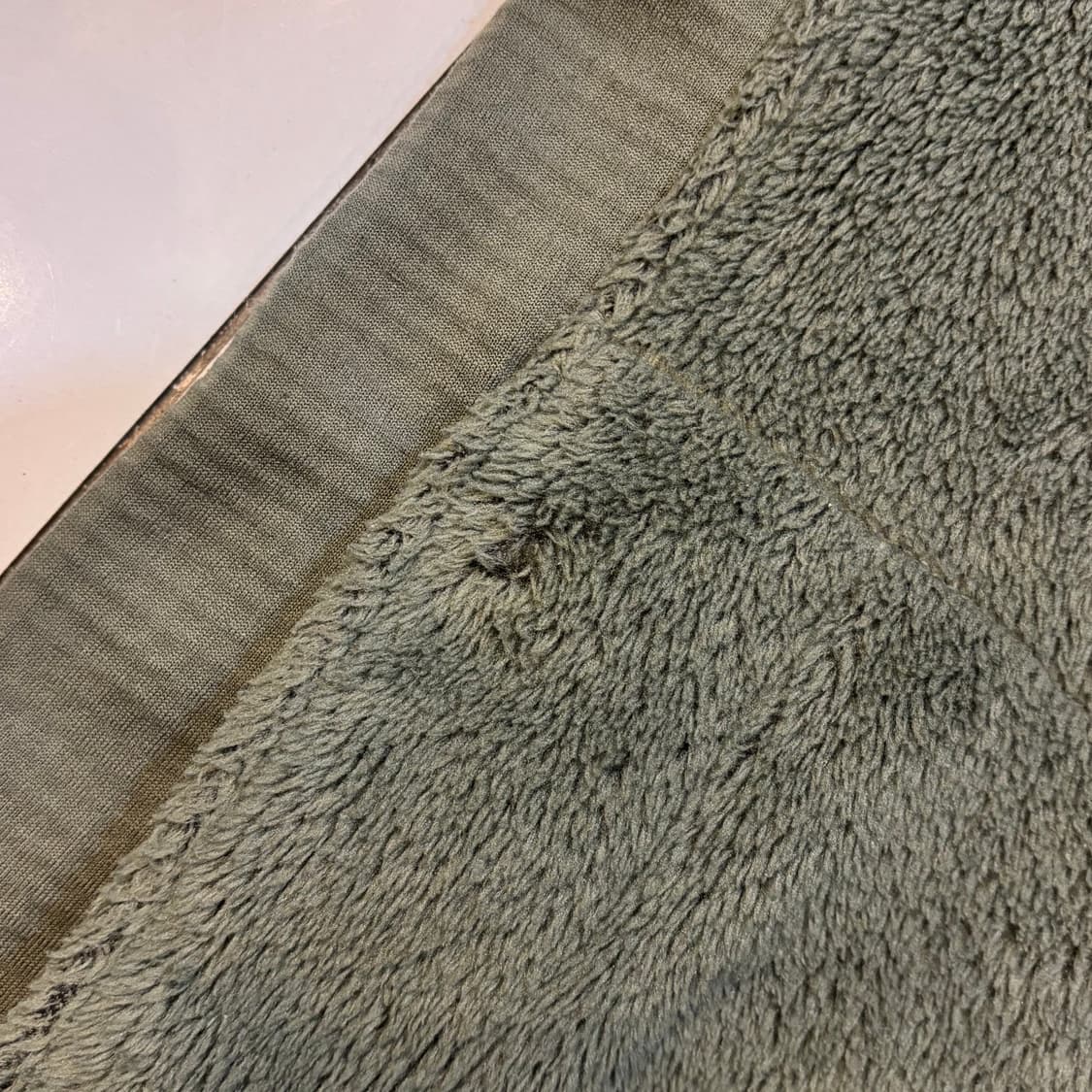 미군 폴라텍 플리스 자켓 애쉬카키 상품이미지2