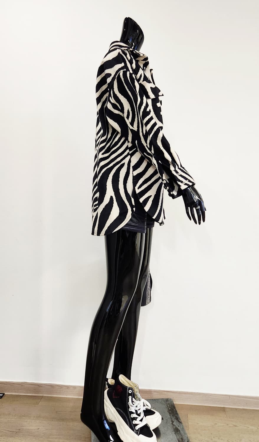 지브라 셔츠형 자켓  상품이미지4