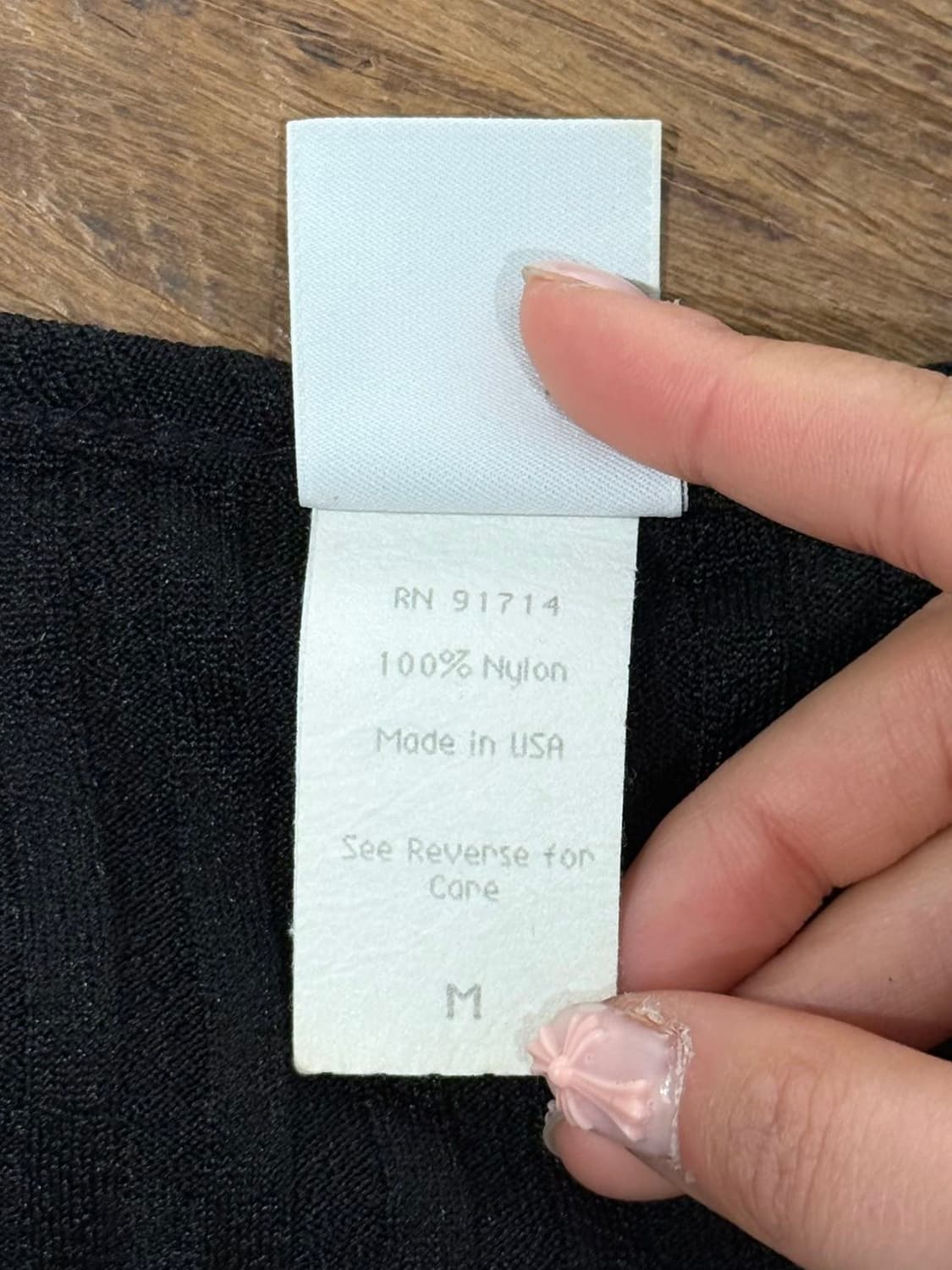 아르마니 익스체인지 블랙 리브드 슬리브 탑 상품이미지8