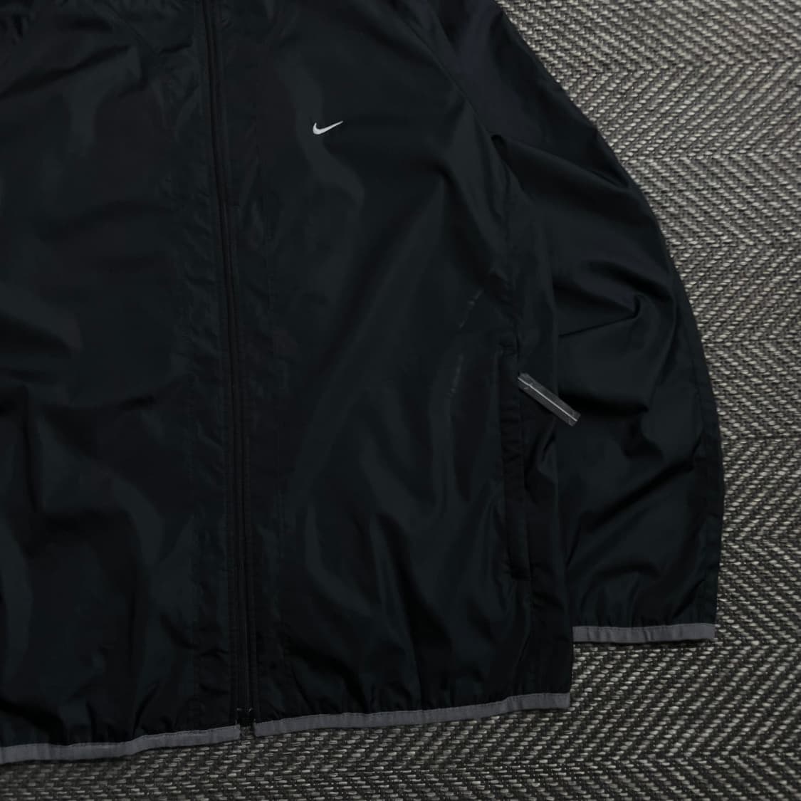 00s 나이키 스우시 클리마핏 블랙 바람막이 자켓 y 4332 상품이미지3