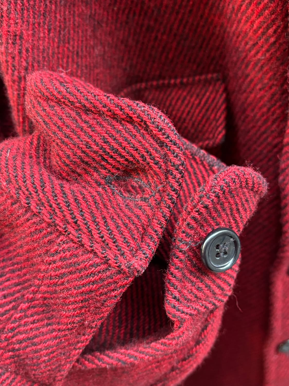 80s 엘엘빈 울 셔츠 상품이미지3