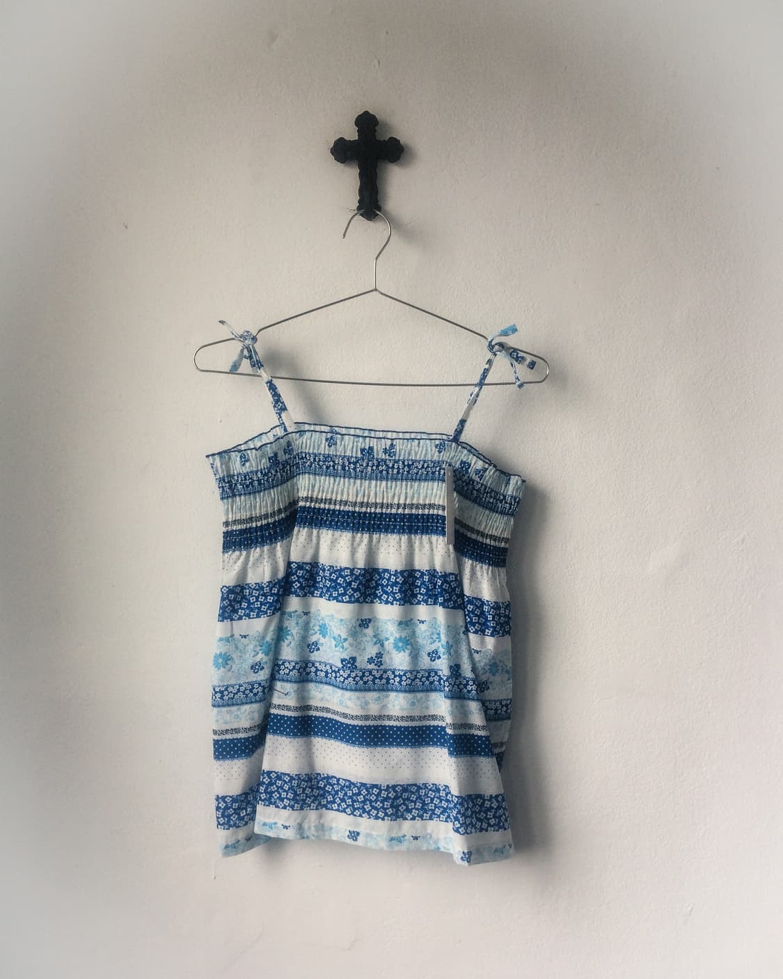 Patch work printing sleeveless 상품이미지2
