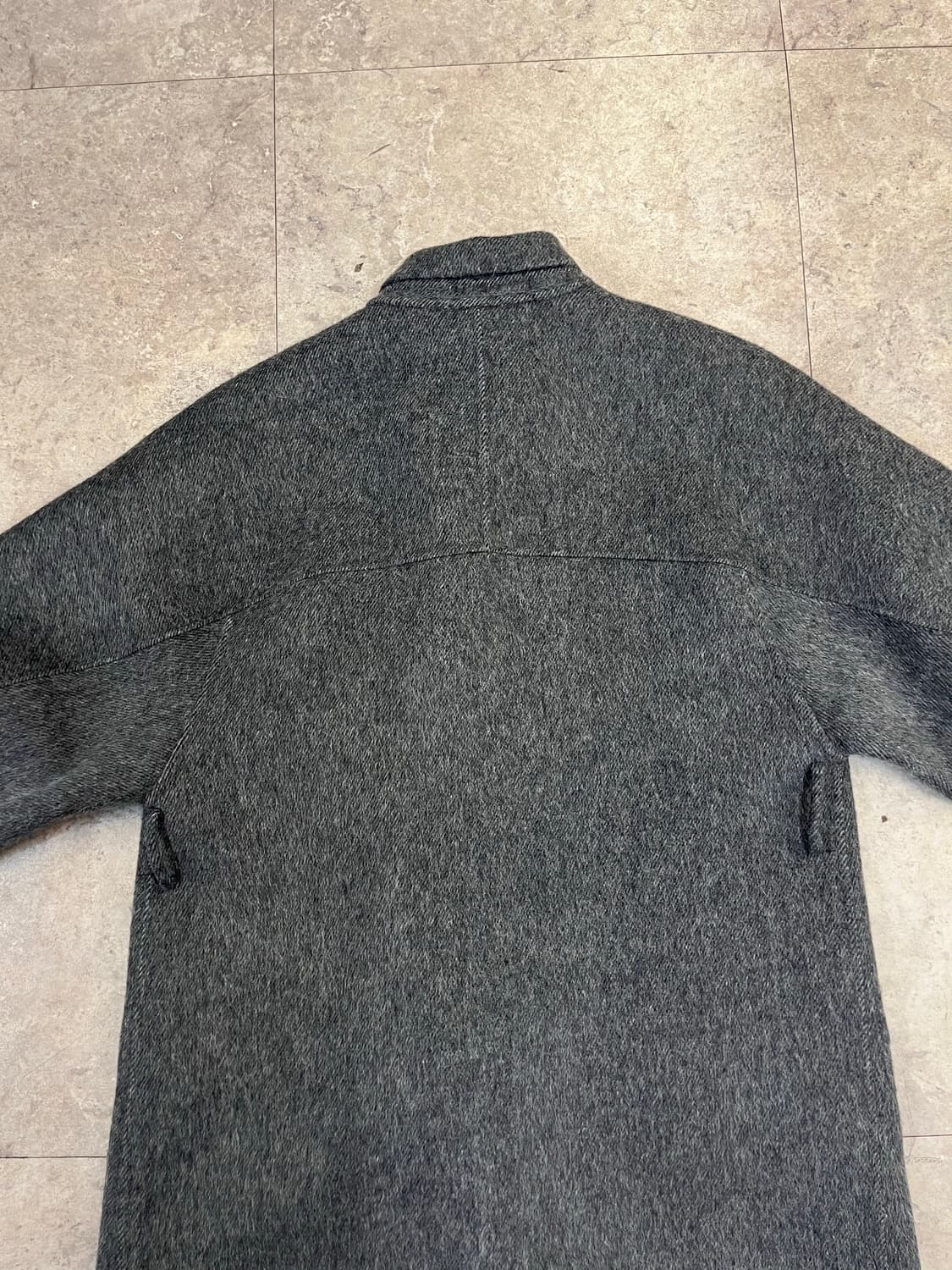 빈티지 울 롱코트 딥그레이 #csz2883 상품이미지6