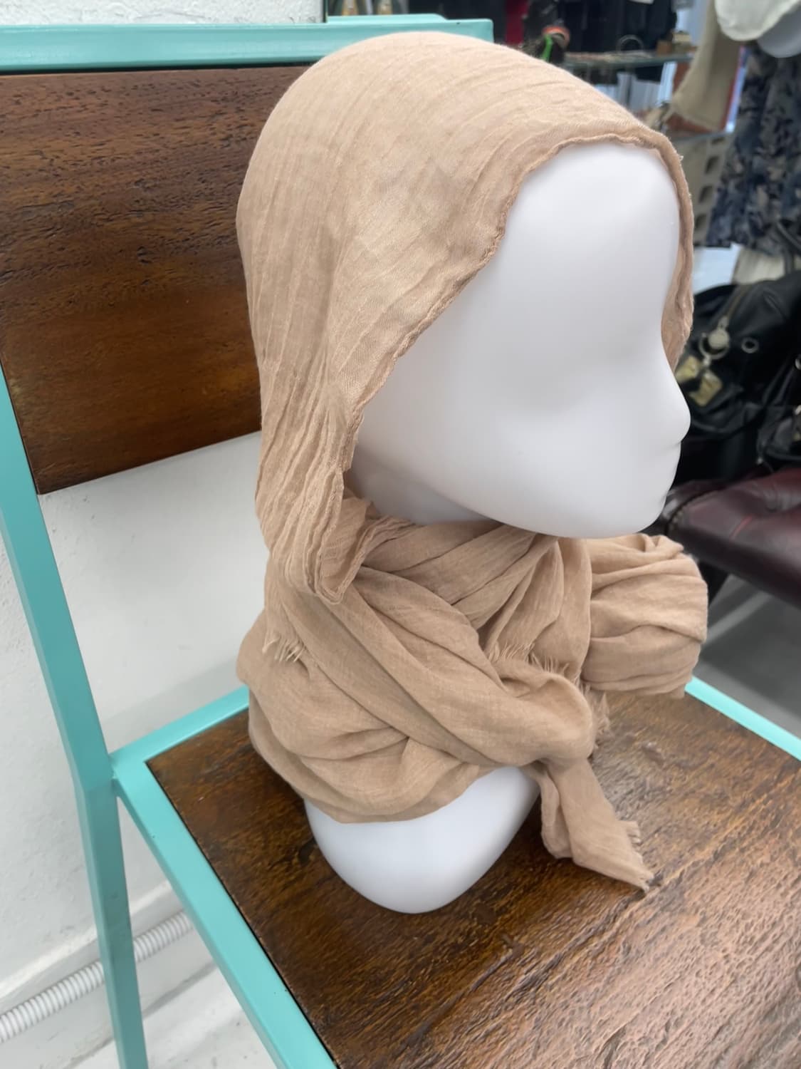 뉴트럴 베이지 머플러  상품이미지2