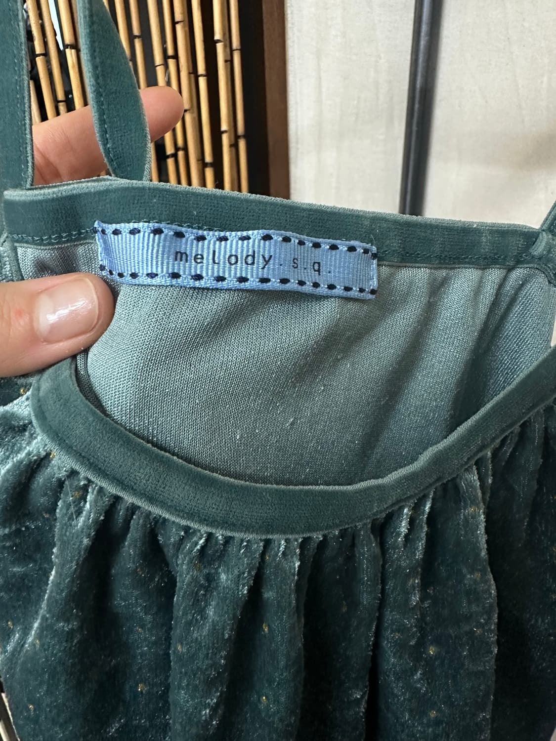 melody s.q. velvet sleeveless 상품이미지5