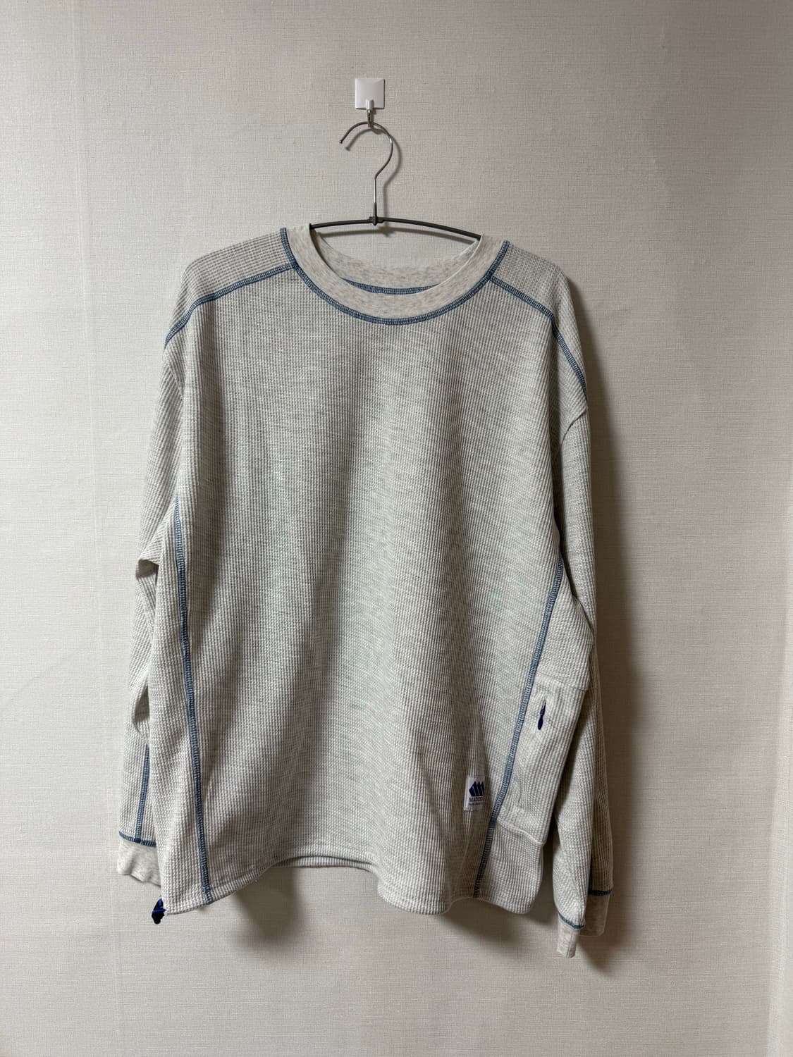 매든 라인드 와플 롱 슬리브 M 상품이미지2