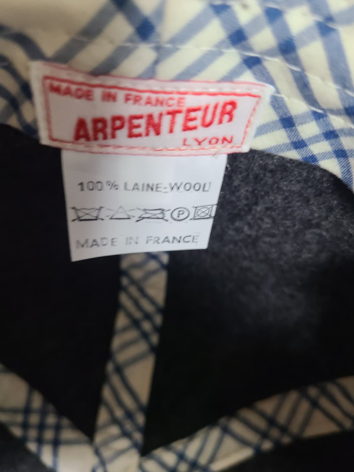 [새상품] 아펜쳐 멜튼 울 6패널 햇 그레이 상품이미지6