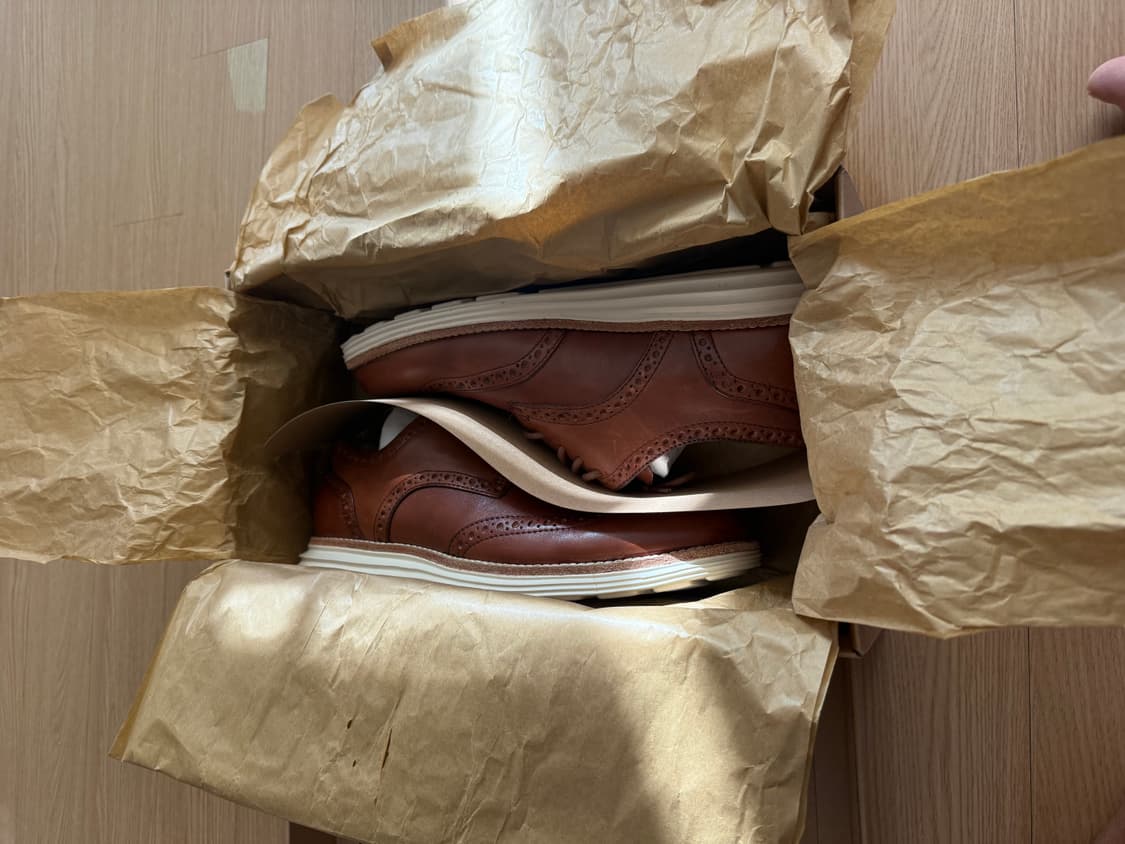 콜한 윙팁 브라운 260-265 상품이미지2