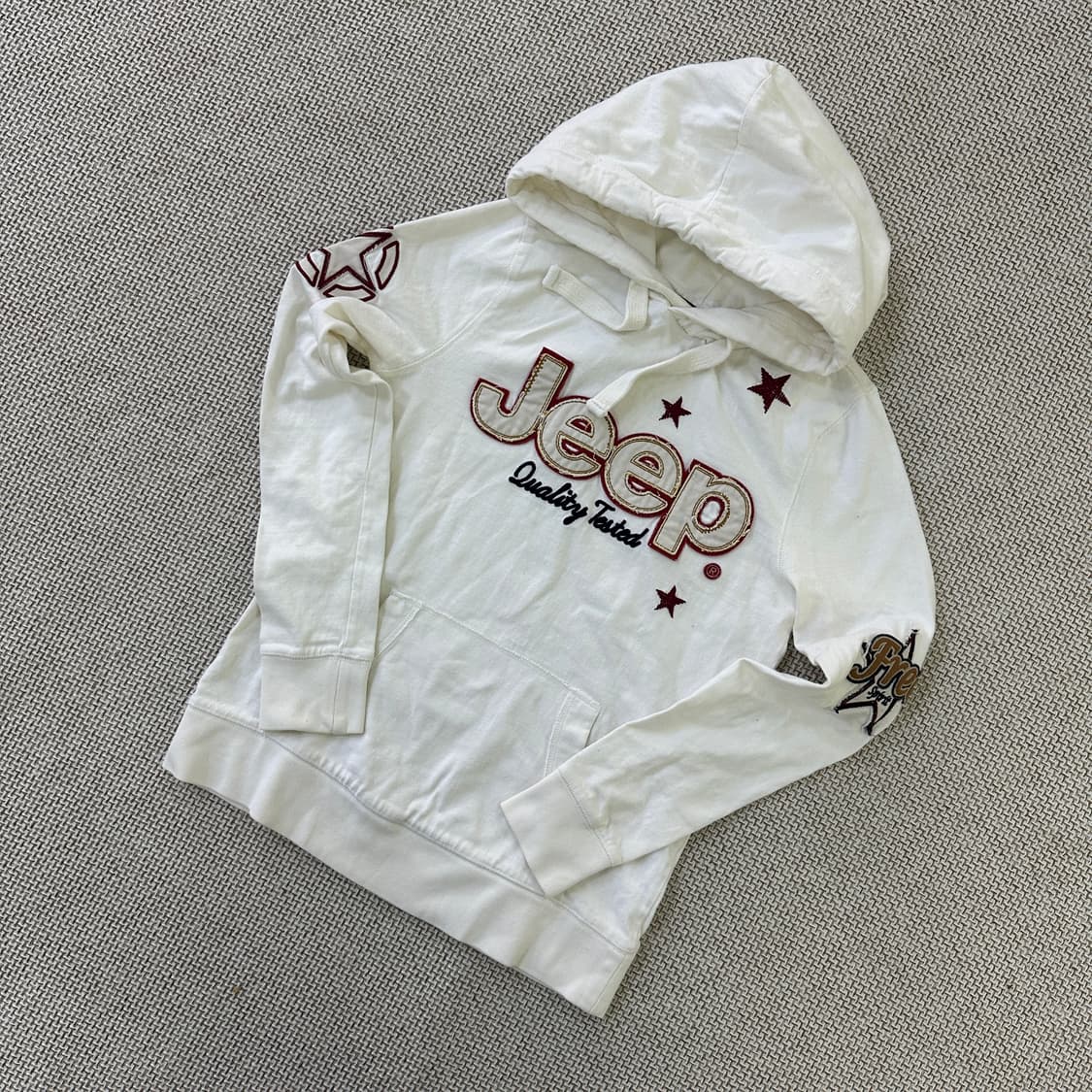 S 지프 빅로고 후드 티셔츠 0424D 상품이미지1