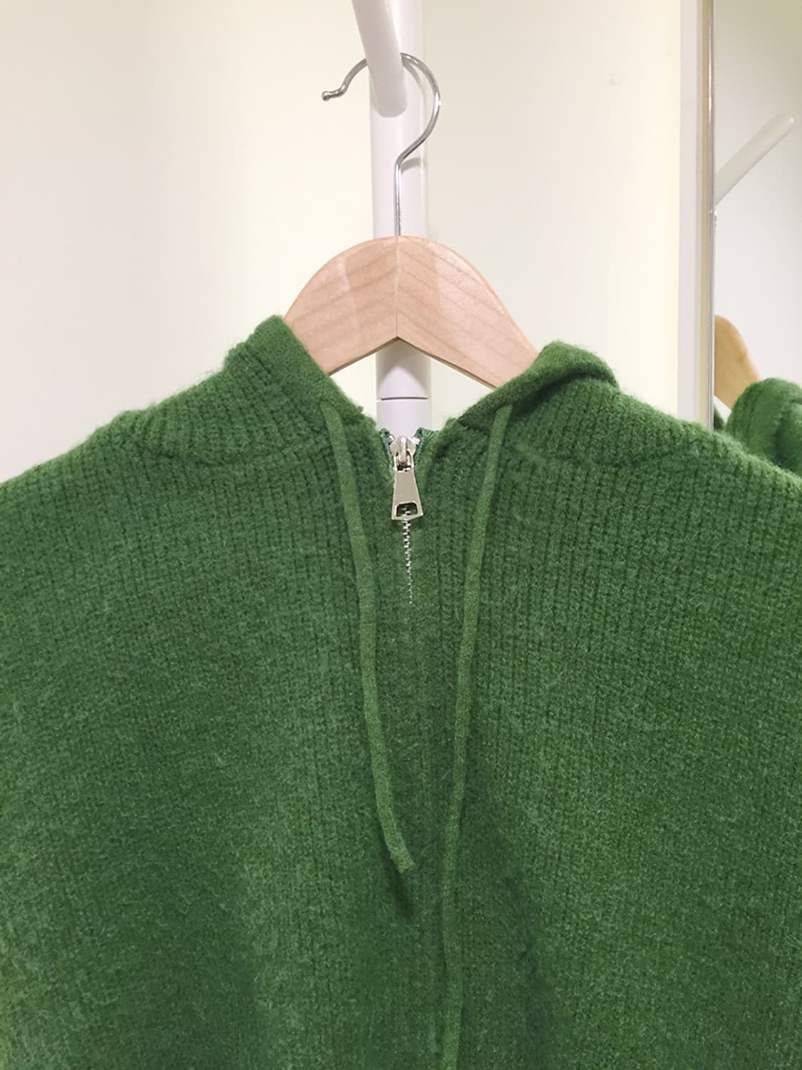 여성 빈티지 니트 조끼 후드집업 95 상품이미지4