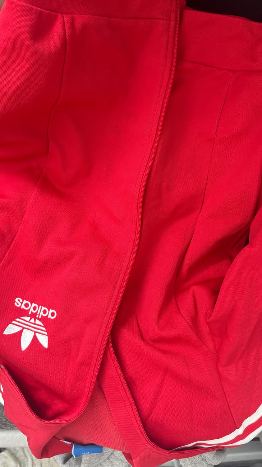 아디다스 빨간색 져지 상품이미지1