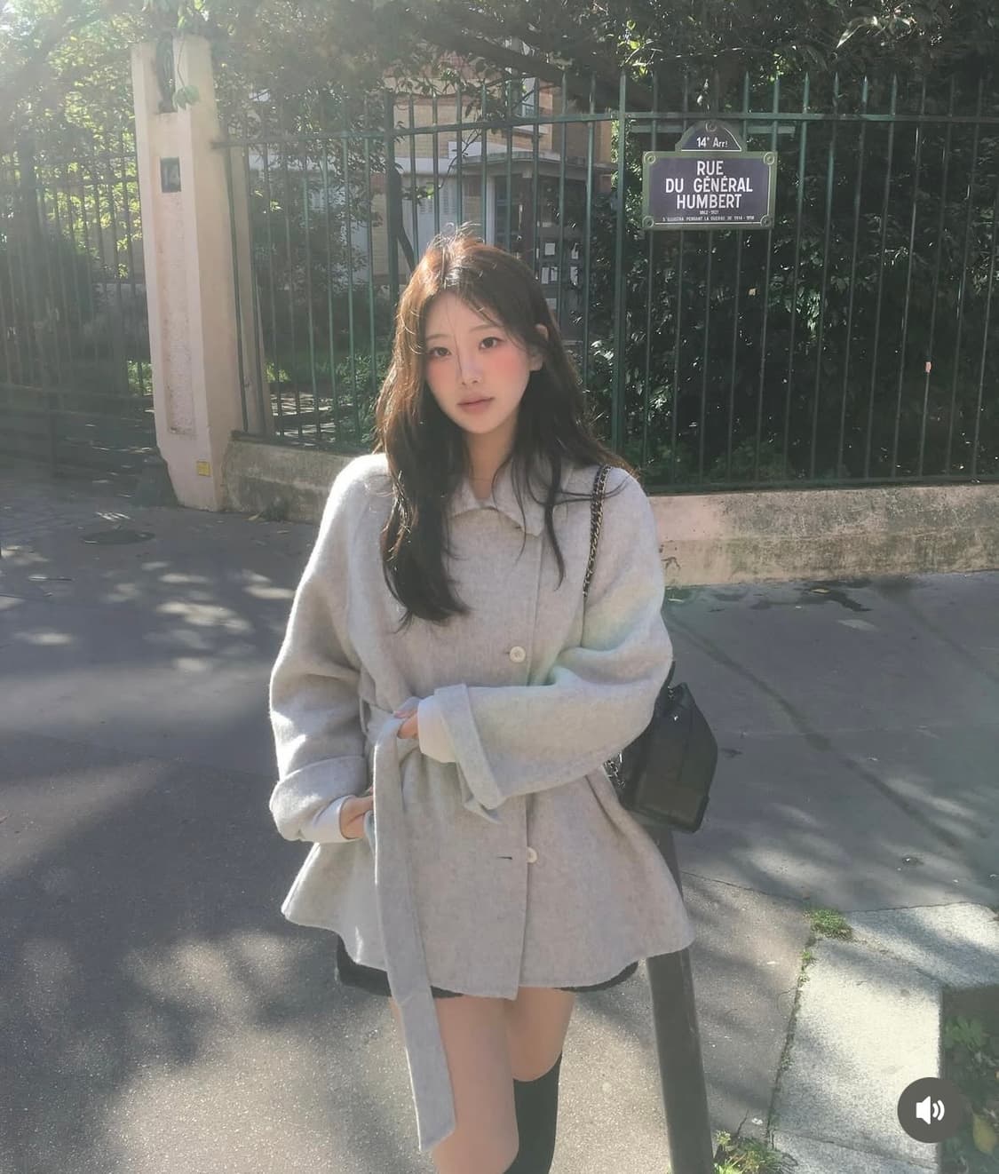 온드민 로엔 하프 핸드메이드 코트 상품이미지1