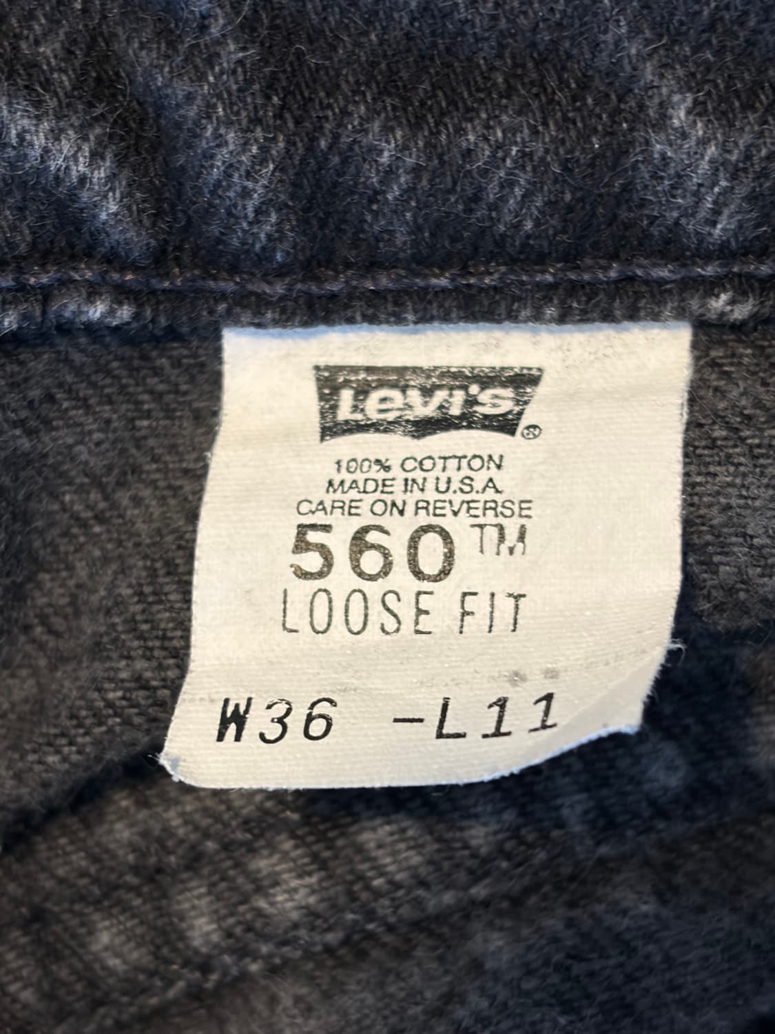 90s 리바이스 560 쇼츠 상품이미지4