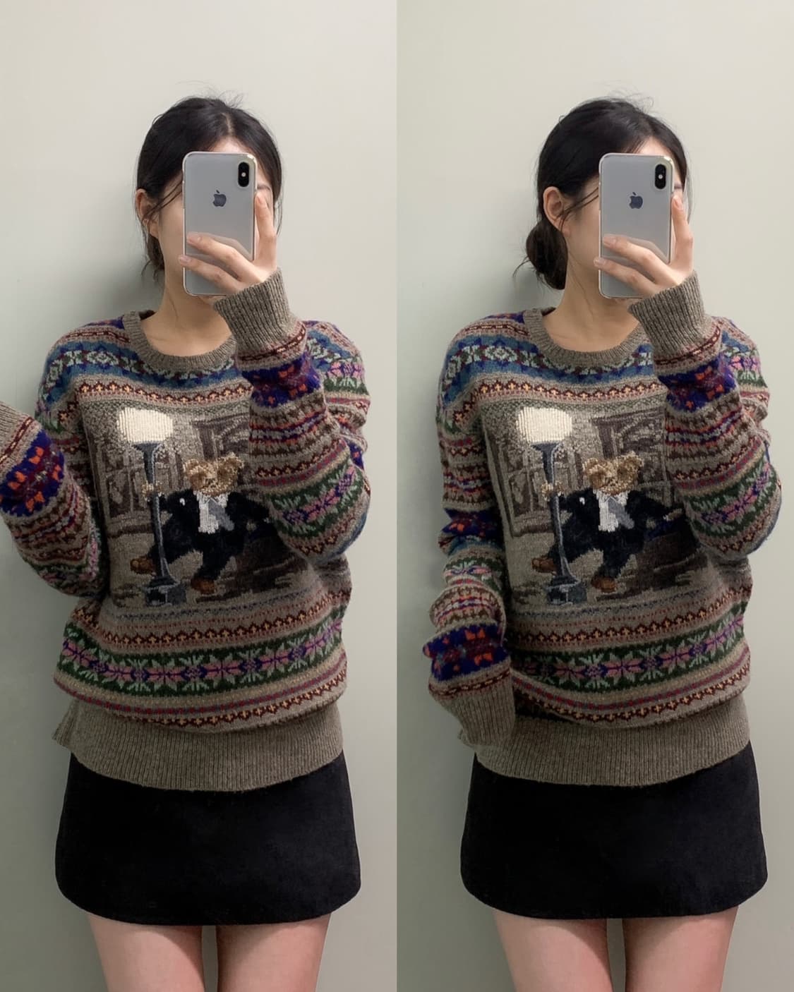 폴로 댄싱 베어 니트 상품이미지2