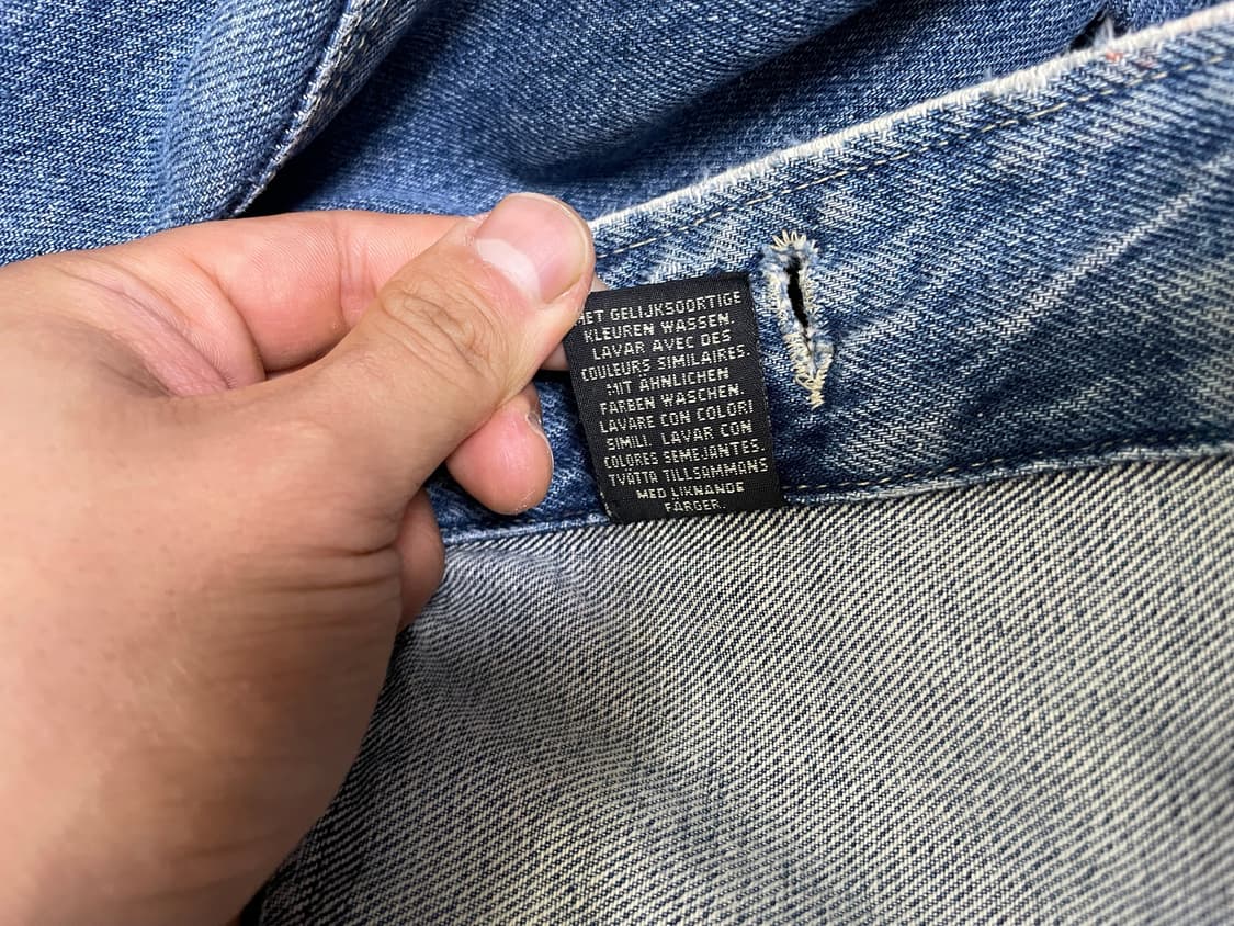90s rrl 데님 덩가리 자켓 상품이미지5