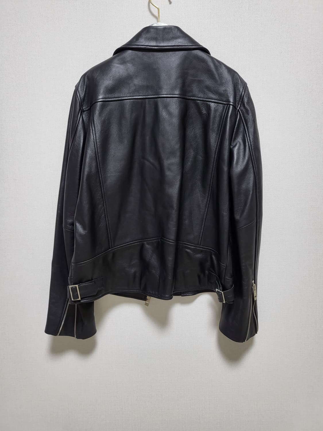 남녀공용 베지터블 램스킨 라이더 자켓 맞춤하고  새제품 free 상품이미지2