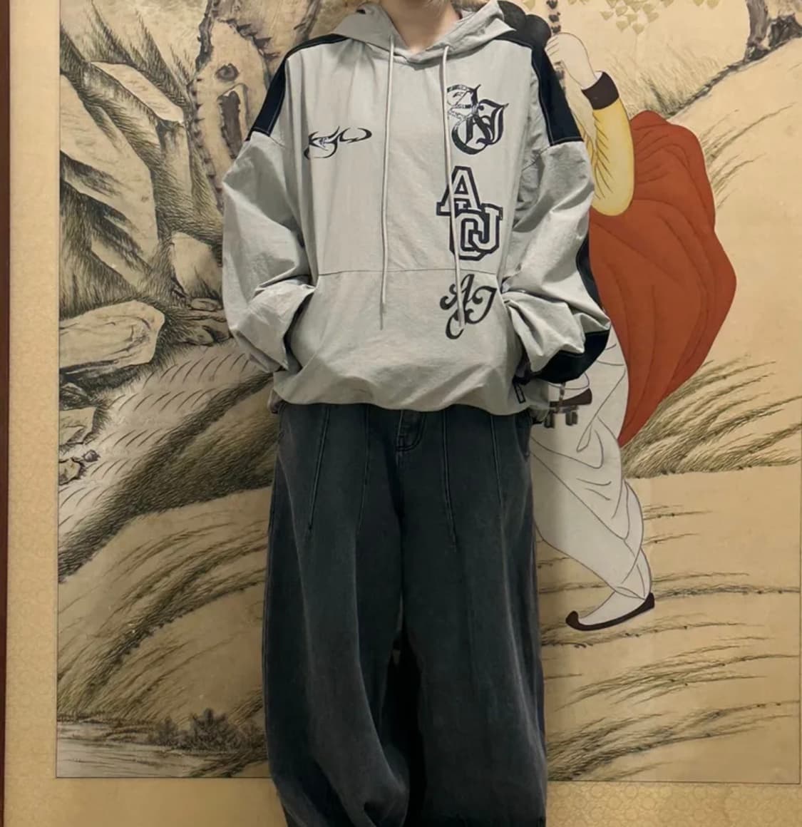 아조바이아조 나일론 후디 L 상품이미지3