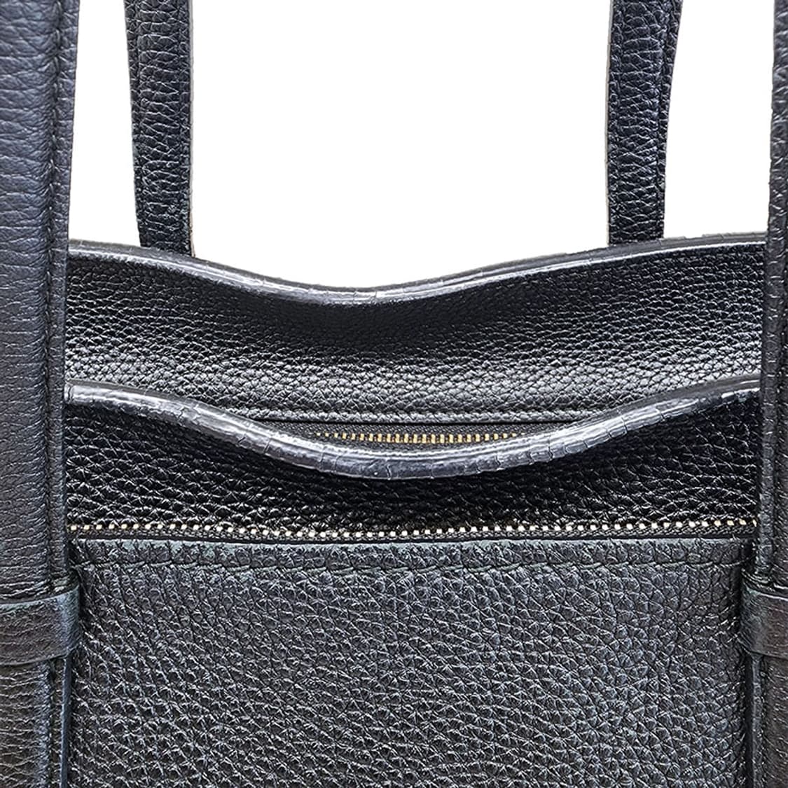 페라가모 블랙 에이미 미듐 토트 겸 숄더백 상품이미지8