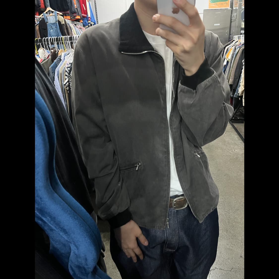 아네스베 옴므 블루종 자켓 Made in FRANCE 상품이미지2