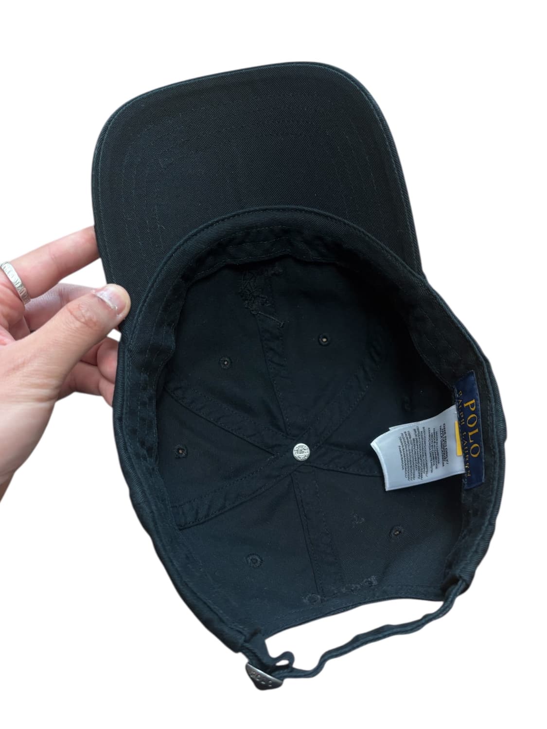 폴로 랄프로렌 빅포니 블랙 볼캡  상품이미지8