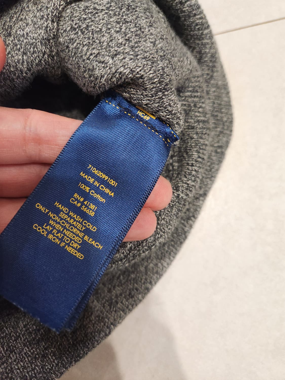 폴로 랄프로렌 그레이 니트 상품이미지5