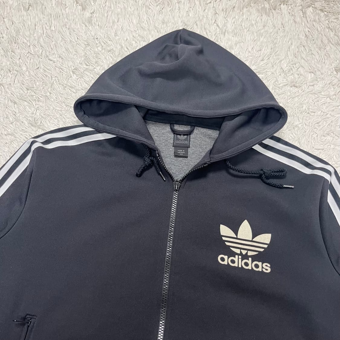 Adidas black flock jersey 상품이미지5