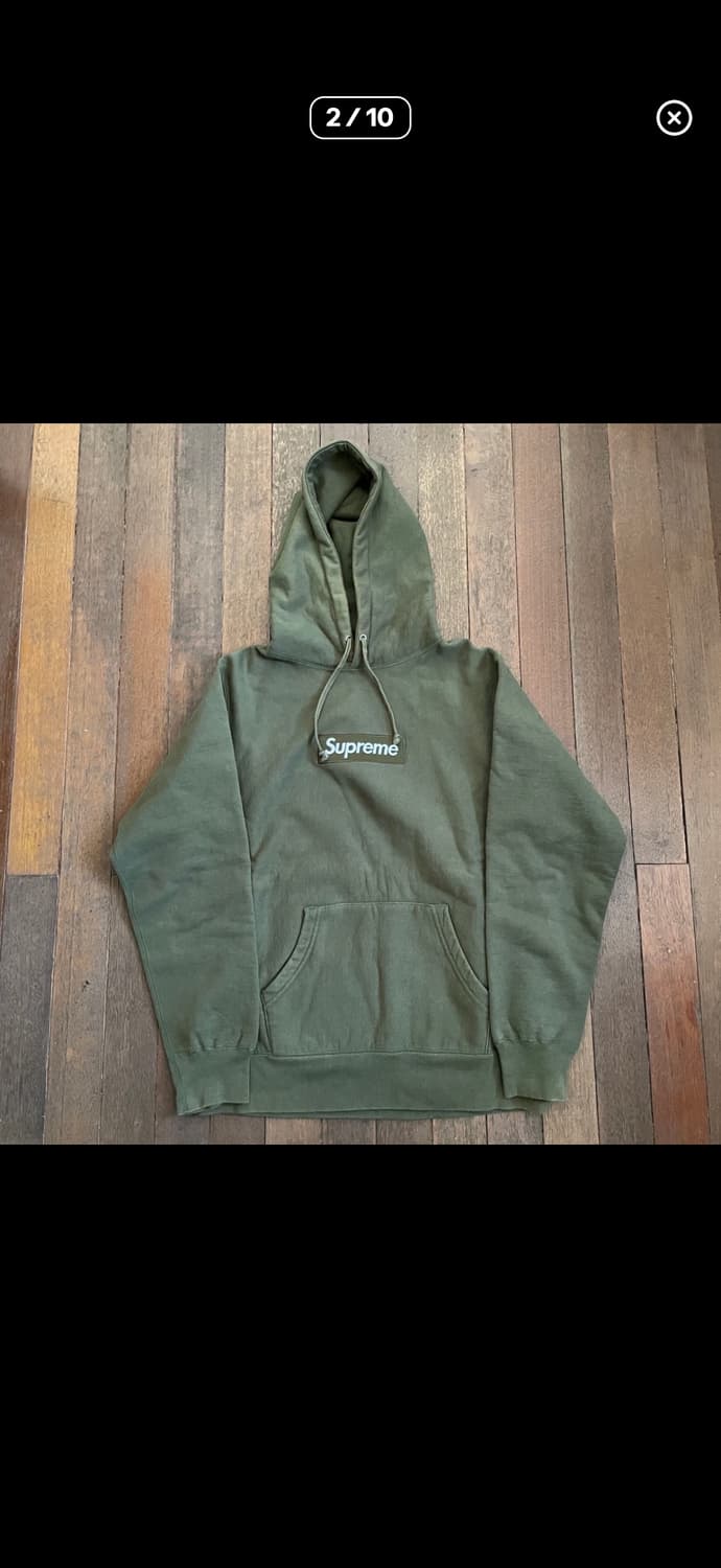 슈프림 2011 박스로고 후드 라지 상품이미지1