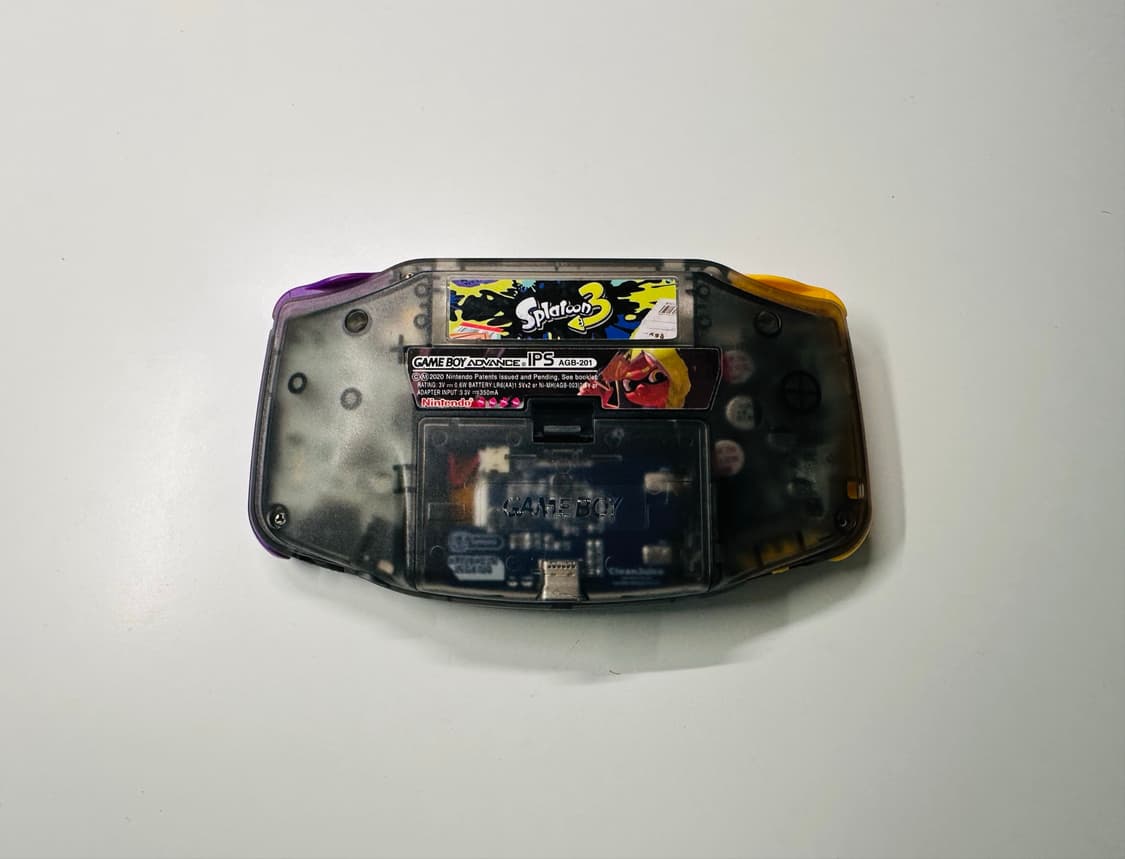 닌텐도 GBA 게임보이 어드밴스 IPS V4 C타입 스플래툰3 에디션 상품이미지3