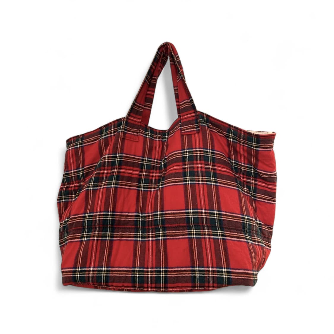 꼼데가르송 트리콧 타탄체크 빅토트백 상품이미지2